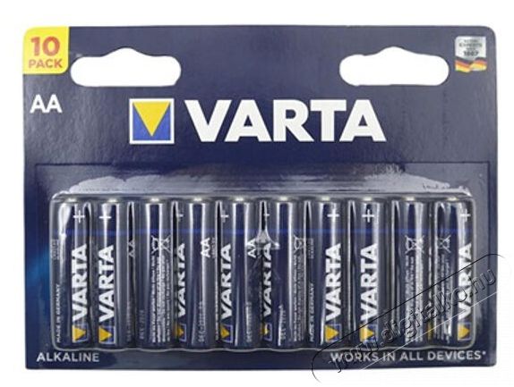 Varta 4106312410 Selective AA alkáli ceruza elem 10db/bliszter Akkuk és töltők - Elem - 497179