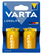 Varta 4120101422 Longlife góliát D (LR20) elem 2db/csomag (műanyagmentes csomagolás) Akkuk és töltők - Elem - 507033