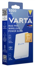 Varta 57903101111 Mag Pro Wireless 5000mAh power bank Mobil / Kommunikáció / Smart - Powerbank / Külső akkumulátor és töltő - 508288