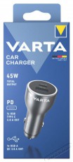 Varta 57933101111 USB Car Charger 45W autós töltő Mobil / Kommunikáció / Smart - Mobiltelefon kiegészítő / tok - Hálózati-, autós töltő - 508289