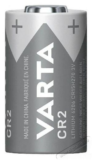 Varta 6206301401 CR2 lithium fotó elem 1db/bliszter Akkuk és töltők - Elem - 508281