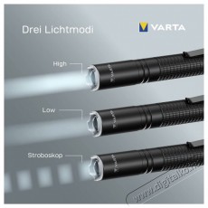 Varta ALUMINIUM LIGHT F10 PRO elemlámpa Háztartás / Otthon / Kültér - Világítás / elektromosság - Zseblámpa / elemlámpa - 508254