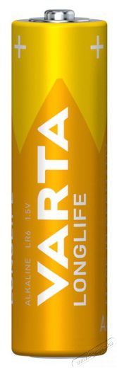 Varta 4106301132 Longlife ceruza AA (LR06) elem 12db/csomag (műanyagmentes csomagolás) Akkuk és töltők - Elem - 515970