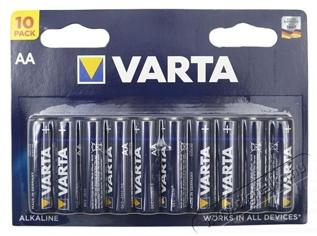 Varta 4106312410 Selective AA alkáli ceruza elem 10db/bliszter Akkuk és töltők - Elem - 497179