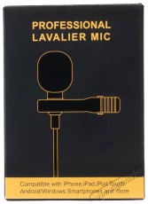Veles-X Lavalier Microphone MINIMIC1 Fotó-Videó kiegészítők - Mikrofon - Csíptetős, fej és kitűző mikrofon - 526541