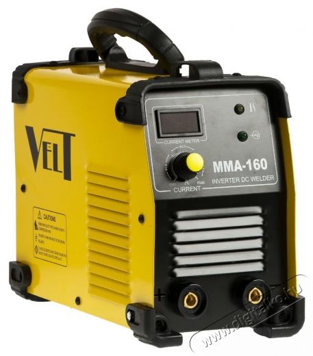 Velt MMA 160 inverter hegesztőg&eacute;p, 160 A, 230 V, elektr&oacute;da 1.6-4 mm, 4.5 kg, kieg&eacute;sz&iacute;tők H&aacute;ztart&aacute;s / Otthon / K&uuml;lt&eacute;r - Szersz&aacute;m - Hegesztő - 537537