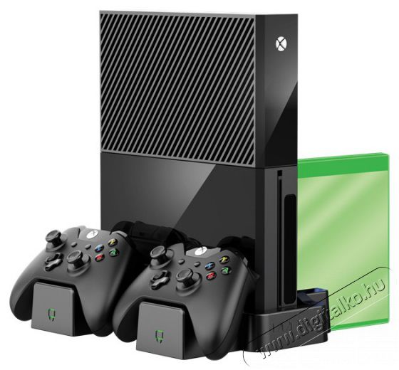 Venom VS2861 Xbox One X és S vertikális tartó + töltő állvány Iroda és számítástechnika - Játék konzol - Xbox One játék - 389730