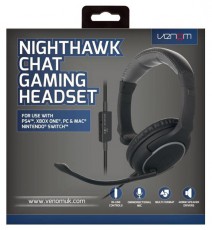 Venom VS2865 Nighthawk CHAT gamer headset Audio-Video / Hifi / Multimédia - Fül és Fejhallgatók - Fejhallgató mikrofonnal / headset - 389777