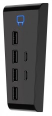 Venom VS5006 PS5 X 6 portos USB HUB Iroda és számítástechnika - Játék konzol - Kiegészítő - 389859