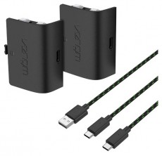 Venom VS2882 Xbox Series X & S 2db fekete akkumulátor + 3 m töltőkábel Iroda és számítástechnika - Játék konzol - Kiegészítő - 394161