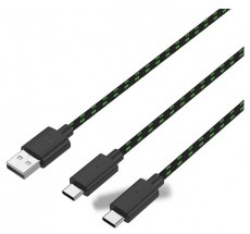 Venom VS2882 Xbox Series X & S 2db fekete akkumulátor + 3 m töltőkábel Iroda és számítástechnika - Játék konzol - Kiegészítő - 394161