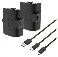 Venom VS2883 Xbox Series S & X fekete magas kapacítású (1100mAh) akkucsomag (2 db) + 3 méter töltőkábel Iroda és számítástechnika - Játék konzol - Kiegészítő - 394095
