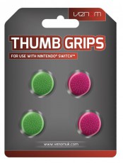 Venom VS4917 Rózsaszín és zöld Thumb Grips (4x) Nintendo Switch kontrollerhez Iroda és számítástechnika - Játék konzol - Kiegészítő - 394154