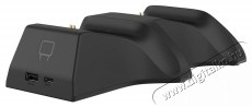 Venom VS2881 Xbox Series X & S fekete dupla töltőállomás + 2 db akkumulátor Iroda és számítástechnika - Játék konzol - Kiegészítő - 394387