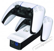 Venom VS5001 PS5 fehér dupla töltőállomás Iroda és számítástechnika - Játék konzol - Kiegészítő - 394389