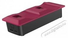 Venom VS5010 PS5 piros Cosmic Red dupla töltőállomás Iroda és számítástechnika - Játék konzol - Kiegészítő - 394395