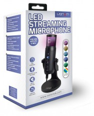 Venom LED RGB Streamer Mikrofon, VS2868 Fotó-Videó kiegészítők - Mikrofon - Ének és hangszer mikrofon - 481847