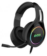 VENTARIS H700 RGB 7.1 Fekete gamer headset Audio-Video / Hifi / Multimédia - Fül és Fejhallgatók - Fejhallgató mikrofonnal / headset - 389898