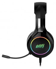 VENTARIS H700 RGB 7.1 Fekete gamer headset Audio-Video / Hifi / Multimédia - Fül és Fejhallgatók - Fejhallgató mikrofonnal / headset - 389898
