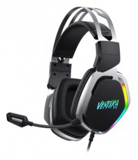 VENTARIS H900 RGB 7.1 Fekete-ezüst gamer headset Audio-Video / Hifi / Multimédia - Fül és Fejhallgatók - Fejhallgató mikrofonnal / headset - 389899
