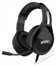 VENTARIS H200 PS4 fekete gamer headset Audio-Video / Hifi / Multimédia - Fül és Fejhallgatók - Fejhallgató mikrofonnal / headset - 389828