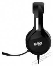 VENTARIS H200 PS4 fekete gamer headset Audio-Video / Hifi / Multimédia - Fül és Fejhallgatók - Fejhallgató mikrofonnal / headset - 389828