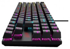 VENTARIS Malevik RGB (Red Switch) HUN Mechanikus gamer billentyűzet Iroda és számítástechnika - Billentyűzet / billentyűzet szett - Vezetékes - 403988