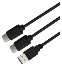 VENTARIS C100B PS5/Xbox Series X/S kontrollerhez USB Type-C Dual töltőkábel Iroda és számítástechnika - Játék konzol - Kiegészítő - 476724