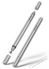 Vention 2-in-1 touch pen aluminum alloy, gray érintőceruza Mobil / Kommunikáció / Smart - Tablet / E-book kiegészítő, tok - Ceruza - 529113
