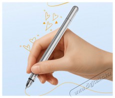 Vention 2-in-1 touch pen aluminum alloy, gray érintőceruza Mobil / Kommunikáció / Smart - Tablet / E-book kiegészítő, tok - Ceruza - 529113