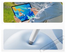 Vention 3-in-1 magnetic touch pen aluminum alloy, white érintőceruza Mobil / Kommunikáció / Smart - Tablet / E-book kiegészítő, tok - Ceruza - 529114