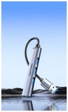 Vention SuperMini USB 3.0 HUB 0.15m Gray USB Hub Iroda &eacute;s sz&aacute;m&iacute;t&aacute;stechnika - Notebook kieg&eacute;sz&iacute;tő - Egy&eacute;b notebook kieg&eacute;sz&iacute;tő - 532830