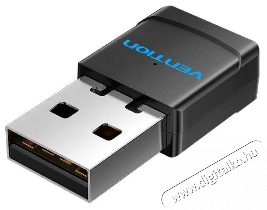 Vention USB Wi-Fi Adapter 2.4G Black WiFi USB adapter Iroda &eacute;s sz&aacute;m&iacute;t&aacute;stechnika - H&aacute;l&oacute;zat - H&aacute;l&oacute;zati kieg&eacute;sz&iacute;tő - 532832