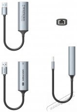 Vention USB-A to 2.5G Ethernet Adapter Iroda &eacute;s sz&aacute;m&iacute;t&aacute;stechnika - H&aacute;l&oacute;zat - H&aacute;l&oacute;zati kieg&eacute;sz&iacute;tő - 535847