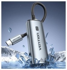 Vention USB-C to 2.5G Ethernet Adapter Iroda &eacute;s sz&aacute;m&iacute;t&aacute;stechnika - H&aacute;l&oacute;zat - H&aacute;l&oacute;zati kieg&eacute;sz&iacute;tő - 535846