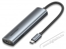 Vention 5in1 USB-C Docking Station Iroda &eacute;s sz&aacute;m&iacute;t&aacute;stechnika - Notebook kieg&eacute;sz&iacute;tő - USB hub / eloszt&oacute; - 538049