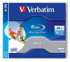 VERBATIM BRV-6N BD-R nyomtatható normál tokos Blu-Ray lemez Audio-Video / Hifi / Multimédia - CD / DVD / Blu-Ray / Multimédia készülék - Kiegészítő - 386145