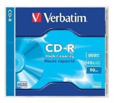 VERBATIM CDV8040 CD-R 90min normál tokos CD lemez Iroda és számítástechnika - Számítógép tartozék - CD / DVD tartó / tasak - 386147