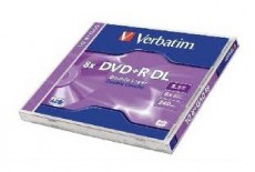 VERBATIM DVDV+8DL DVD+R kétrétegű normál tokos DVD lemez Iroda és számítástechnika - Számítógép tartozék - CD / DVD tartó / tasak - 386143