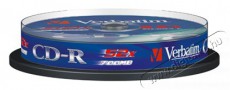 VERBATIM CDV7052B10DL CD-R DataLife cake box CD lemez 10db/csomag Iroda és számítástechnika - Adattároló / merevlemez - Kiegészítő - 406841