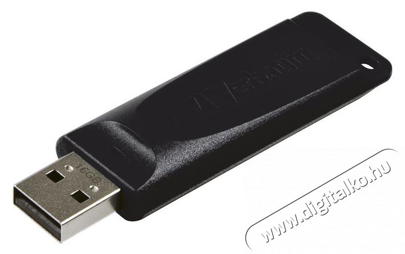 VERBATIM Store 'n' Go Slider 16GB USB 2.0 fekete Iroda &eacute;s sz&aacute;m&iacute;t&aacute;stechnika - Sz&aacute;m&iacute;t&oacute;g&eacute;p tartoz&eacute;k - USB k&aacute;bel - 503447