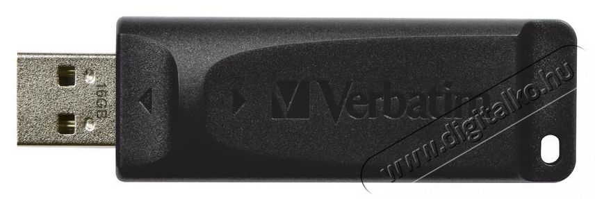 VERBATIM Store 'n' Go Slider 16GB USB 2.0 fekete Iroda &eacute;s sz&aacute;m&iacute;t&aacute;stechnika - Sz&aacute;m&iacute;t&oacute;g&eacute;p tartoz&eacute;k - USB k&aacute;bel - 503447