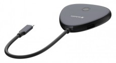 VERBATIM 32147 Share my Screen WDA-02 fekete/sz&uuml;rke vezet&eacute;k n&eacute;lk&uuml;li kijelző adapter + HUB Iroda &eacute;s sz&aacute;m&iacute;t&aacute;stechnika - Notebook kieg&eacute;sz&iacute;tő - USB hub / eloszt&oacute; - 507639