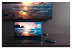 VERBATIM 32147 Share my Screen WDA-02 fekete/sz&uuml;rke vezet&eacute;k n&eacute;lk&uuml;li kijelző adapter + HUB Iroda &eacute;s sz&aacute;m&iacute;t&aacute;stechnika - Notebook kieg&eacute;sz&iacute;tő - USB hub / eloszt&oacute; - 507639