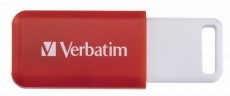 VERBATIM 49453 DataBar 16GB USB 2.0 piros Flash Drive Memória kártya / Pendrive - Flash memory - 507918