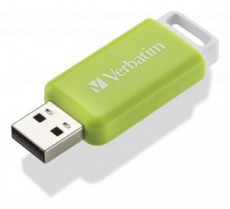 VERBATIM 49454 DataBar 32GB USB 2.0 zöld Flash Drive Memória kártya / Pendrive - Flash memory - 507919