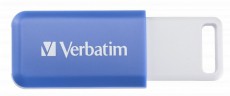 VERBATIM 49455 DataBar 64GB USB 2.0 kék Flash Drive Memória kártya / Pendrive - Flash memory - 507920
