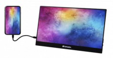 VERBATIM 49590 14 PM-14 FHD IPS HDMI/USB-C fekete monitor Iroda és számítástechnika - Monitor - Érintőképernyős monitor - 507921