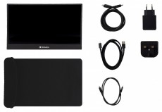 VERBATIM 49590 14 PM-14 FHD IPS HDMI/USB-C fekete monitor Iroda és számítástechnika - Monitor - Érintőképernyős monitor - 507921