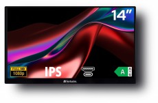 VERBATIM 49590 14 PM-14 FHD IPS HDMI/USB-C fekete monitor Iroda és számítástechnika - Monitor - Érintőképernyős monitor - 507921